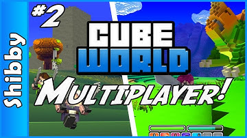 MULTIPLAYER BOSS BATTLE! (Cube World, Episode 2)