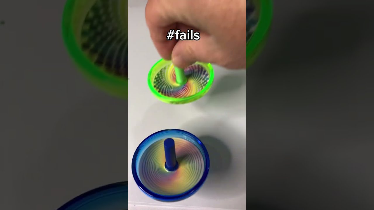Spinning top fails 