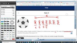 Unit 3 Summarizing Quantitative Data: Quiz 2 YouTube video