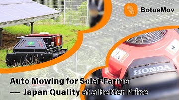 See Our PV Weeding Robot in Action!
