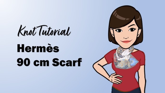 hermes satelite scarf ring tutorial｜TikTok Search