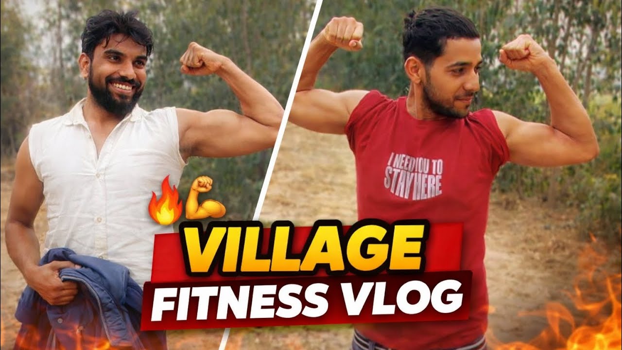 💪 Gaon Ki Mitti Mein Fitness | Desi Style Body Motivation Vlog