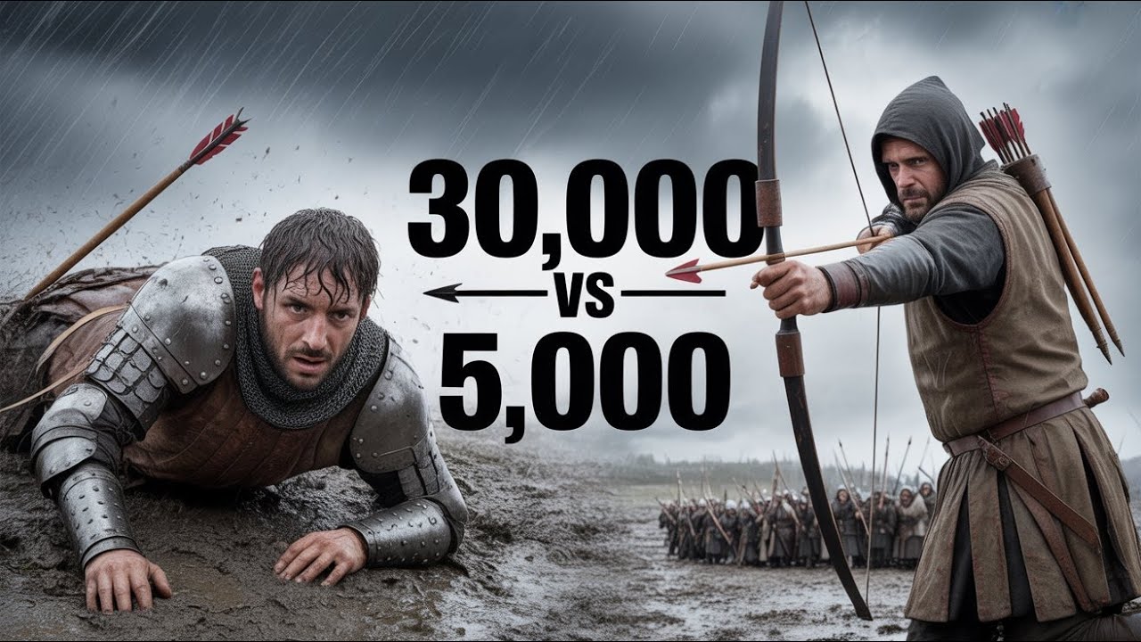 Битва при Креси (1346) – как английские крестьянские лучники уничтожили французских рыцарей.