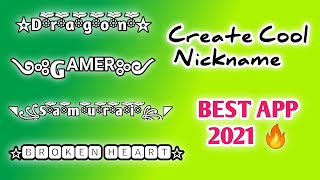 Best Nickname Finder App 🔥 2021 | Create Cool Nickname Name For Pubg, FF | TECHNICAL SK OFFICIAL screenshot 2