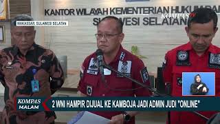 Ditawarkan Upah Rp5 Juta 2 WNI Hampir Dijual ke Kamboja Jadi Admin Judi Online