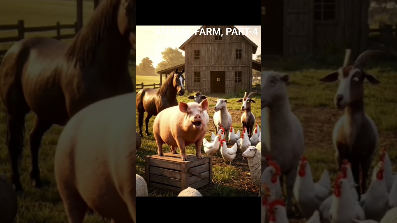Animal Farm,part-4, george orwell.