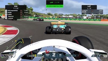 F1 2021 Online First Lap in PORTIMAO Be Like...