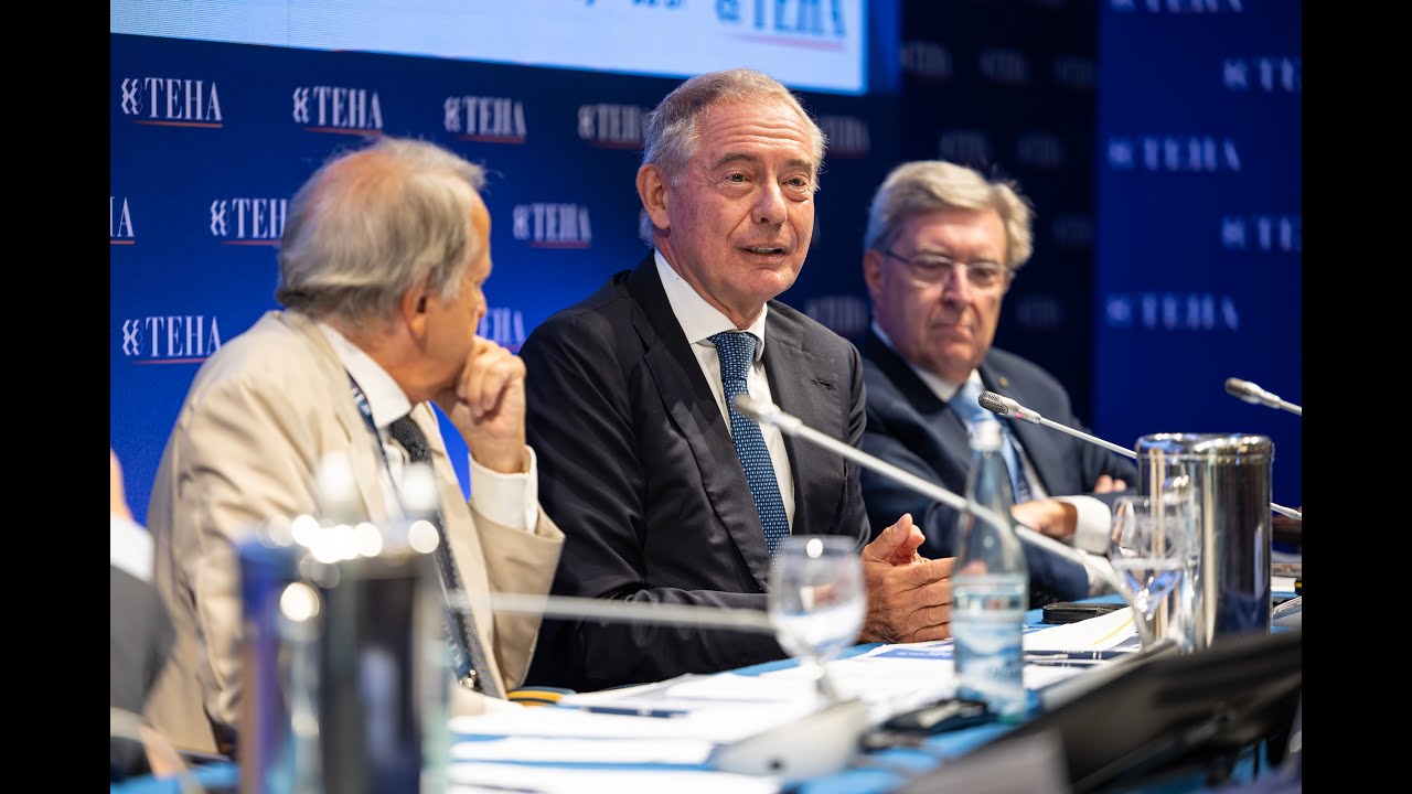 Il Ministro del MIMIT Adolfo Urso al 51° Forum TEHA di Cernobbio