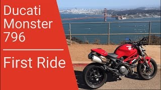 2011 Ducati Monster 796 | First Ride in 4K