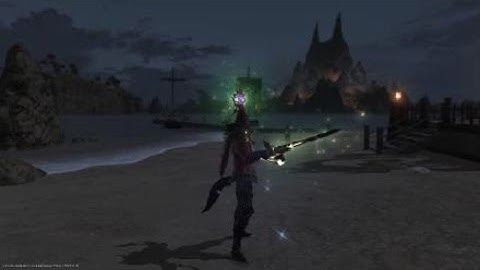 Final Fantasy 14 Red Mage Casting animation Gpose