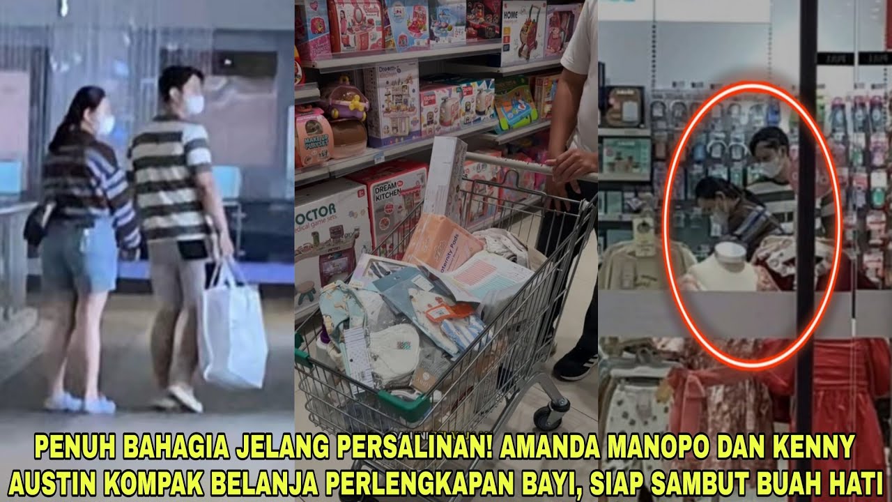 Momen Manis Amanda Manopo & Kenny Austin Sibuk Belanja Perlengkapan Bayi Jelang Kelahiran Sang Anak