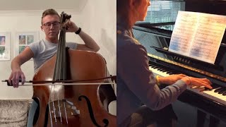 C Minkler - A Gaelic Melody from Suzuki Bass School, Volume 3 (Double Bass and Piano)
