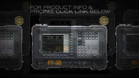 Agilent Keysight N8975A 26.5GHz Noise Figure Analyzer