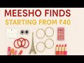 Meesho Finds Starting from ₹40 | చౌకగా Stylish Bangles, Earrings & More