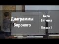 Лекция 1 | Диаграммы Вороного | Кира Вяткина | Лекториум