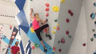 Hard Boulder, Looking Easy By Boulderkid Ella