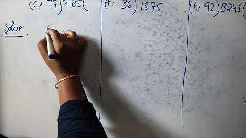 MATHS, CLASS IV, CHAPTER-7, DIVISION,  PART-1 (EXERCISE-A)