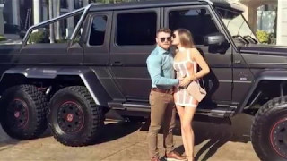 Canelo Álvarez Mercedes Benz G63 AMG 6x6 LUJOSO Auto Todoterreno Del Canelo Álvarez