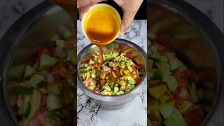 Street Style Samosa Bhel 😋 #shorts #streetfood #asmr #food #samosa #bhel