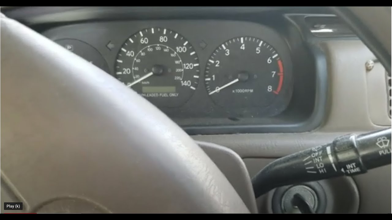 Idle Reset /Relearn For Toyota Camry - YouTube
