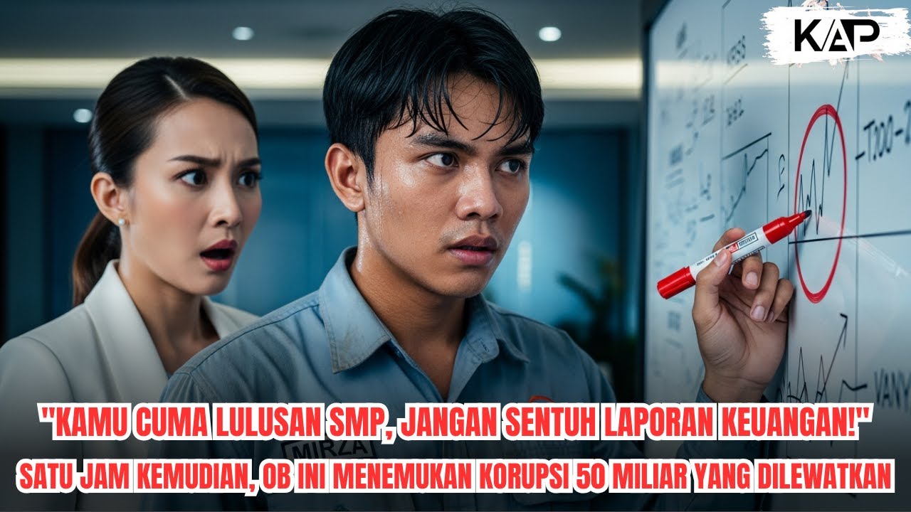 "Maaf Bu, Angkanya Berisik," Ucap OB Polos Ini. Sang CEO Wanita Menangis Saat Tahu Kebenarannya.