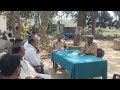 थाना कुड़वार पर शांति सुरक्षा की बैठक आयोजित