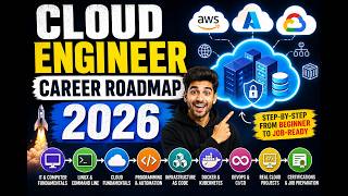 ☁️ Cloud Engineer Career Roadmap 2026 | Complete Beginner to Job-Ready Guide (AWS, Azure & GCP)