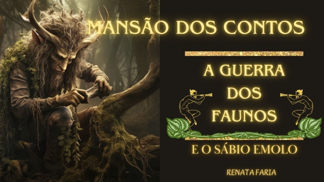 📖✨🎙️A Guerra dos Faunos e o Sábio Êmolo — Audiolivro Completo | Fábula de Fantasia e Sabedoria
