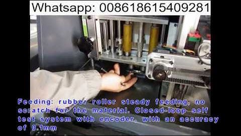 stainless steel advertising letter bending machine demo video S100 how to install  the machine