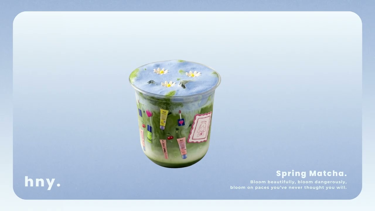 Spring Matcha Latte ✿ Bloom Beautifully, Bloom Dangerously.