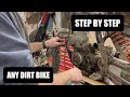 How to remove your dirt bike engine