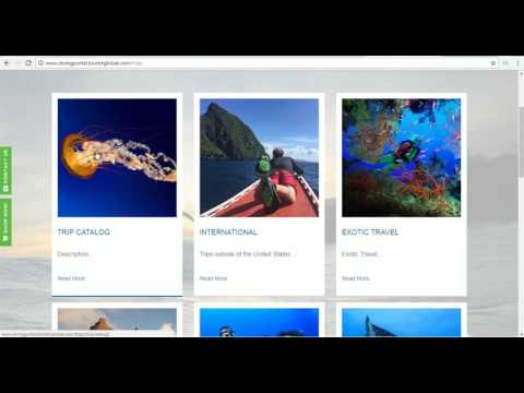 Diving Portal - How to Sort Trip Catalog