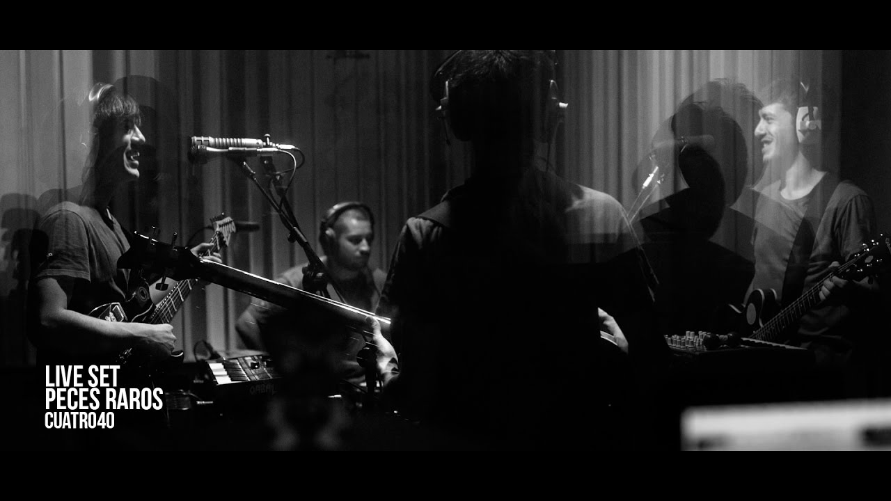 Peces Raros en vivo por Cuatro40 en El Bunker Estudio