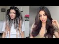 Dying my hair chocolate brown 🍫🍩 | balayage | Elwa Saleh