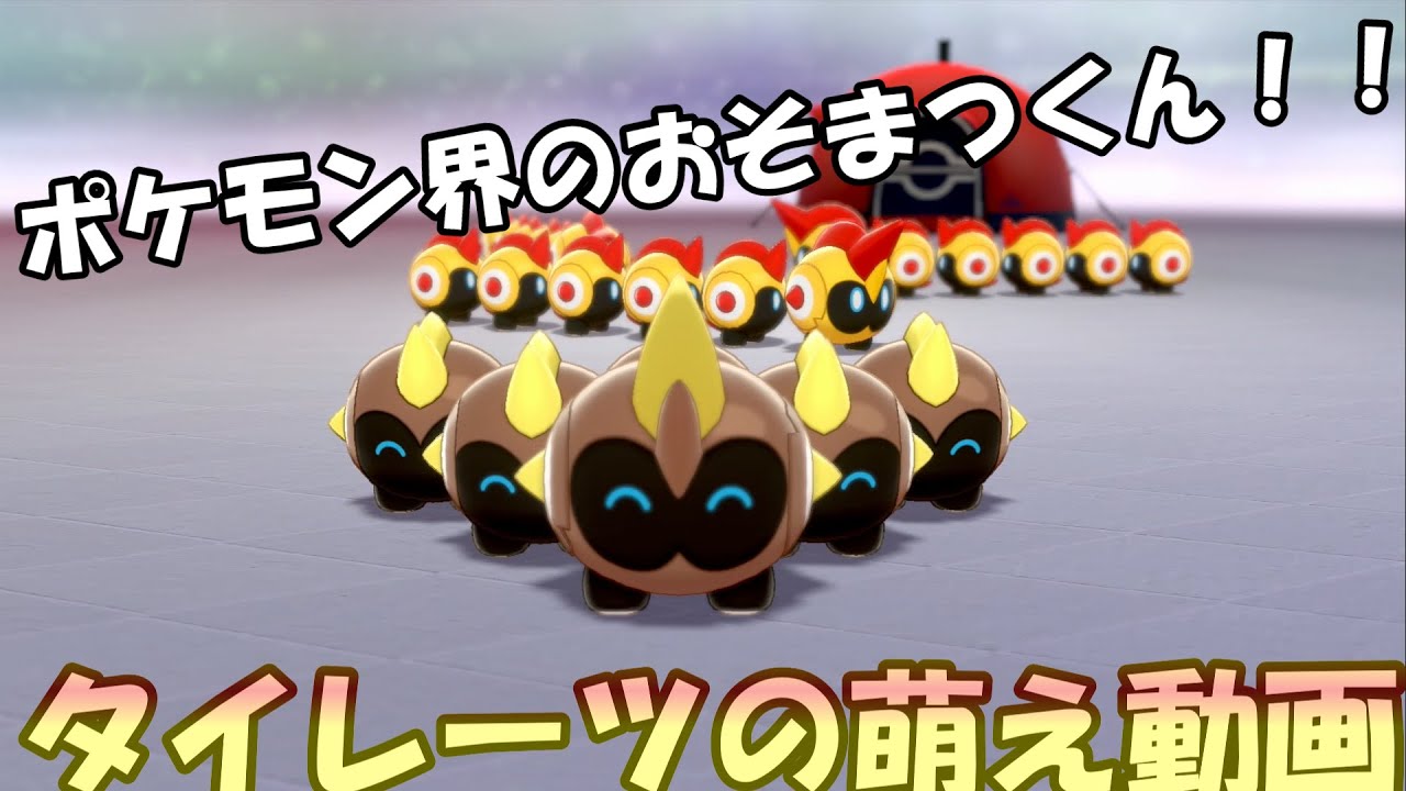 ポケモン剣盾 色違いタイレーツも普通のタイレーツも可愛いんじゃああ Youtube