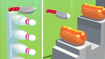 Slice It All Gameplay! Satisfying and Relaxing ASMR Slicing Video