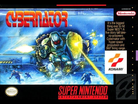 Cybernator (SNES) полное прохождение