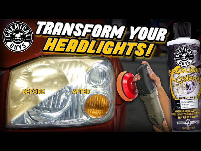 Chemical Guys - Headlight Restorer and Protectant (น้ำยาขัดโคมไฟรถ