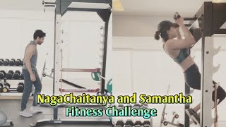 NagaChaitanya & Samantha Challenging EachOther #HumFitTohIndiaFit Challenge