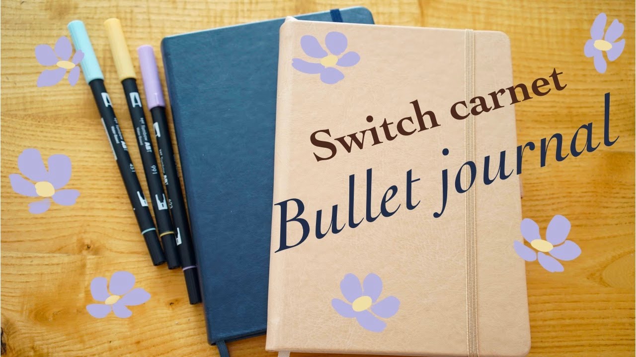 Bullet journal  Plan with me switch carnet 