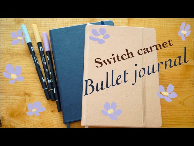 Bullet journal  Plan with me switch carnet 