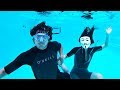 Hacker Girl Underwater Date Breaking Project Zorgo Secret Box (Found CLUES!)