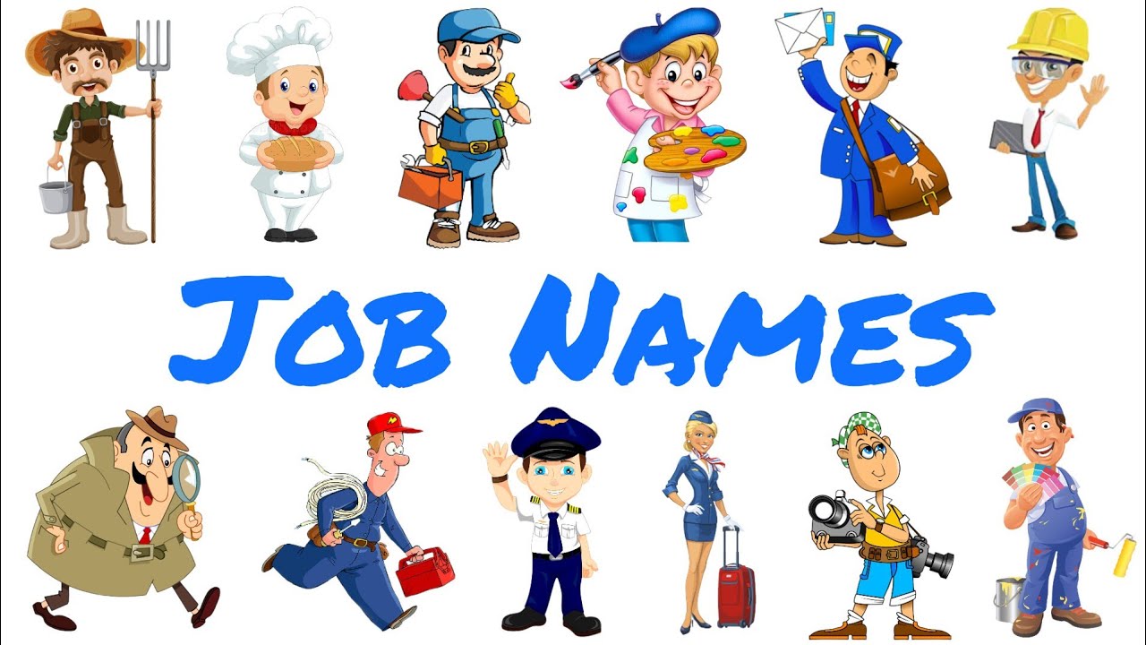 30 Job Names in English Part 1 Jobs and occupations Improve your