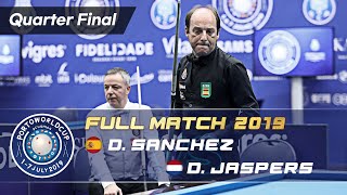 Quarter Final - Daniel SANCHEZ vs Dick JASPERS (Porto World Cup 3-Cushion 2019)