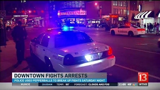 Downtown fights