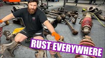 EP4 Audi S4 B5 what’s the condition of the subframes and suspension ? 