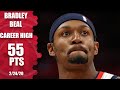 Bradley Beal drops career-high 55 points one night after scoring 53 | 2019-20 NBA Highlights