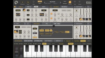 SynthMaster One iOS - Tutorial: Exploring the synth Part 2, UI