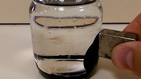 Magnetic Graphene | Making Magnetic Graphene Oxide - Fe3O4 magnetic nano particle composite system