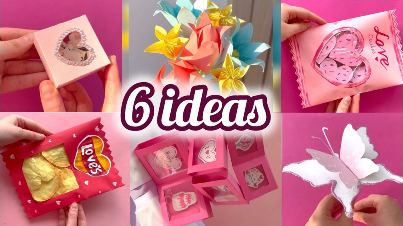 6 ideas | DIY Birthday Gift Ideas | Cute Gifts | Easy Present Ideas